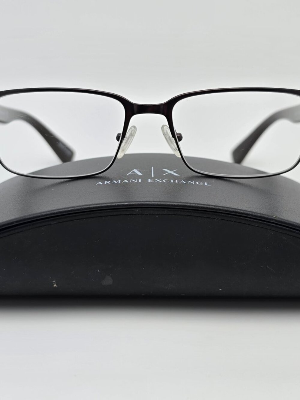 Armani Exchange AX1017 6083 Matte Brown Eyeglasses Frame w/ Flexhinge and Case
